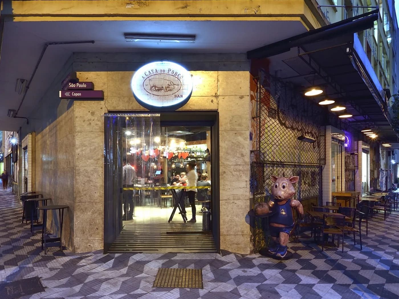 Prato do restaurante A Casa do Porco no Centro de São Paulo, eleito um dos melhores do mundo